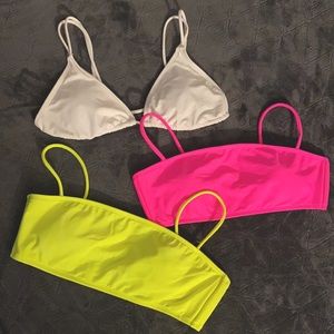 NOBO 3-Bundle Swimsuit Bikini Tops